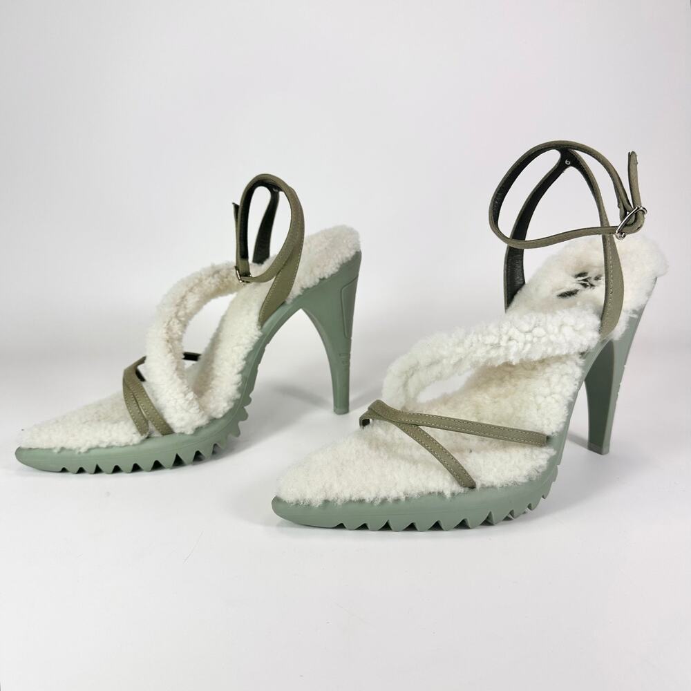 Off-White Allen Shearling Heel - Women’s 6 - Picture 4 of 8